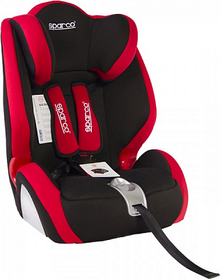 Автокрісло-бустер Sparco 1+2+3 (9-36кг) червоний 106609