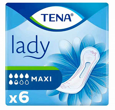 Прокладки урологические Tena Lady Maxi maxi 6 шт.