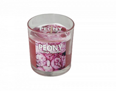 Свічка ароматична Pako-If Verona Flowers Півонія №235