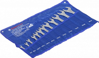 Набор ключей рожковых Eastman 12 шт в сумке 58219