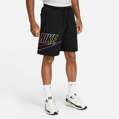 Шорты Nike CLUB+ SHORT BB MCF DX0801-010 р. M черный