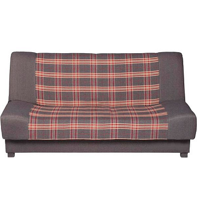 Диван Берегиня Кантри 1920х970х970 мм серый в клеточку