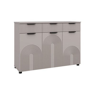 Комод Вісент 3дв+3ш Дакота Д07 1207x900x400 мм кашемір/кашемір