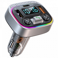 Автомобільний зарядний пристрій Remzona Vibe PD 48W PD30W QC18W Bluetooth 5.4 FMAAC-03BK
