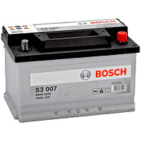 Акумулятор автомобільний Bosch 6СТ-70 (S3 007) 70А 12 B «+» праворуч