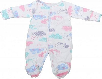 Комбінезон дитячий Фламінго р.62 молочний 365-217