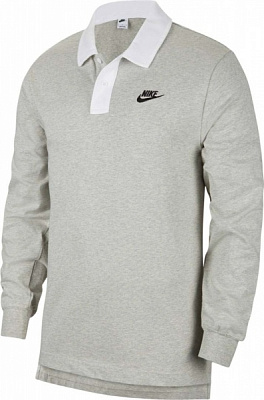 Поло Nike M NSW TREND RUGBY TOP DD6179-050 р.L сірий