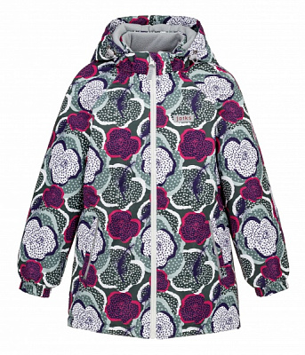 Куртка детская для девочек JOIKS р.158 серый EW-135 