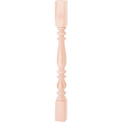 Балясина тип-6 буковая фрезерованная 55x55x900 мм