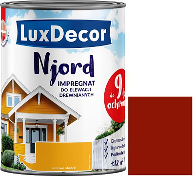 Импрегнат LuxDecor Njord Хижина рыбака мат 5 л 5,2 кг