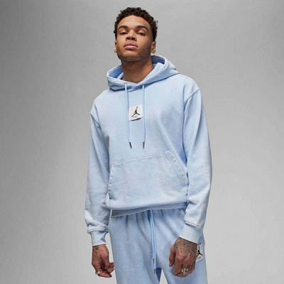 Джемпер Nike M J ESS STMT WASH FLC PO DR3087-411 р. S блакитний