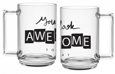 Чашка You Look Awesome 330 мл Berlin Galleryglass