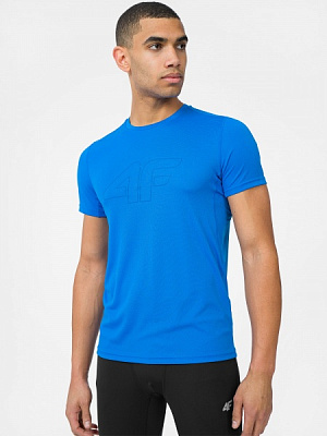 Футболка 4F TSHIRT FNK M384 4FSS23TFTSM384-33S р.2XL блакитний