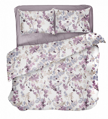 Комплект постільної білизни Serene Leaves 2,0 із принтом UP! (Underprice)