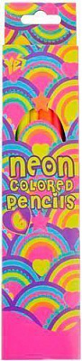 Карандаши цветные неоновые 6 шт. 290372 1 вересня