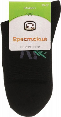 Шкарпетки Conte 1501 Bamboo р. 23 чорний