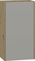 Шафа верхня МС Злата 50х92х32 шиншила сіра/дуб артізан Грейд