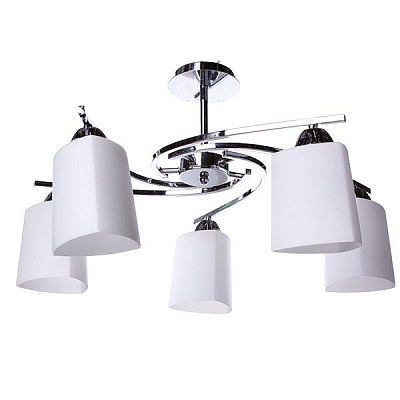 Люстра потолочная Victoria Lighting 5xE27 белый Colin/PL5 