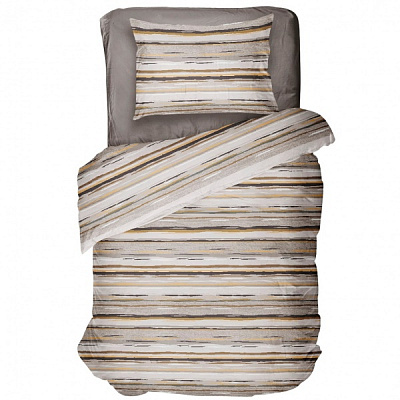 Комплект постельного белья 1,5 Band бежево-коричневый UP! (Underprice) 