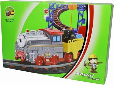 Залізниця LiXin з поїздом 95х80 см 9903