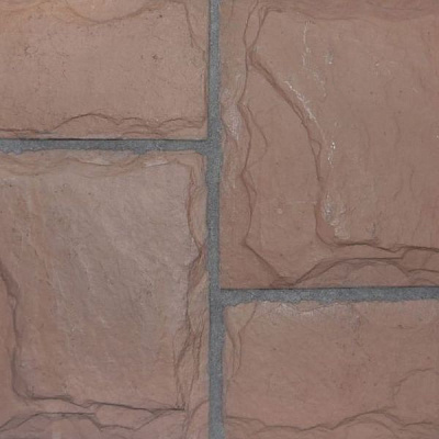 Плитка бетонная прямая Золотой Мандарин Сланец Агора 1 кв.м 