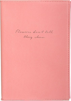 Книга для записей Flowers dont tell А5 80 листов