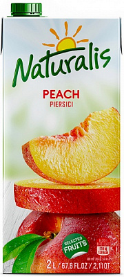 Нектар Naturalis персиковый 2л 