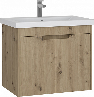 Тумба консольна Грейд Lina дуб артізан під умивальник Como 70