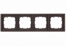 Рамка четырехместная Siemens Style шоколадный 5TG13240CH