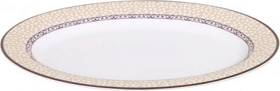Блюдо овальное Illusion gold 23 см Fiora 