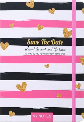 Книга для нотаток Save the date (design 4)