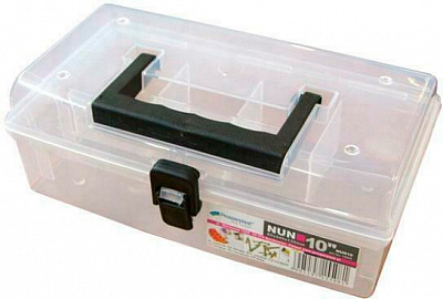 Органайзер для мелких деталей для метизов Prosperplast прозрачный (245x135x85) 5 секций (NUN10) 10