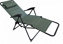 Шезлонг розкладний Grilland SX-3219-1 64x114 см оливковий
