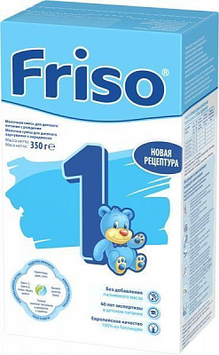 Суха молочна суміш Friso Фрісолак 1 350гр