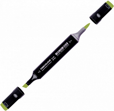 Маркер спиртовой FINECOLOUR EF102-30 оливковый 