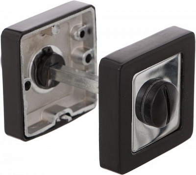 Накладка Comit Moderno WC хром/чорний