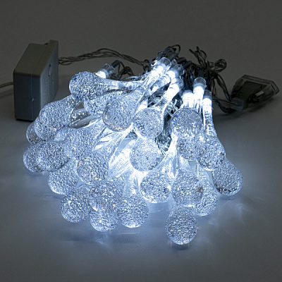 Декоративная гирлянда Altalusse (INL-2709E-30 Cold) встроенный светодиод (LED) 30 ламп 4,5 м 