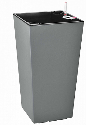 Вазон пластик ELISE 20 см квадратный stone 4,9 л Plastkon (238665)