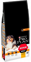 Корм Purina Pro Plan Dog Medium Adult с курицей 14 кг