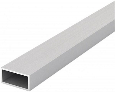 Труба профильная прямоугольная алюминий АЛЮПРО анодированная 40x20x2x2000мм
