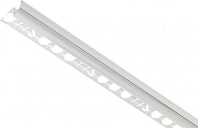 Уголок для плитки TIS внешний оап алюминий ОАП-сг27 10 мм 2,7м серебро глянец 
