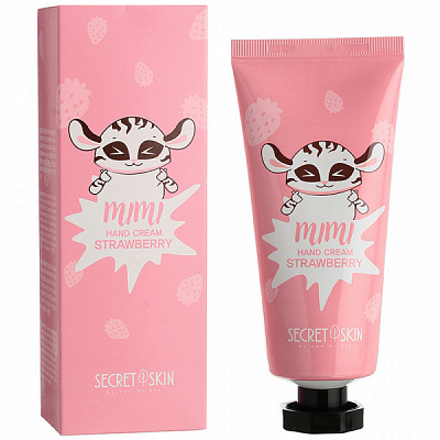 Крем для рук Secret Skin Mimi Hand Cream Strawberry з екстрактом полуниці 60 мл