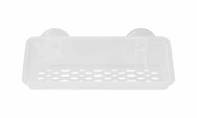 Полиця для ванної VOLVER 10217WH OVAL (біла)