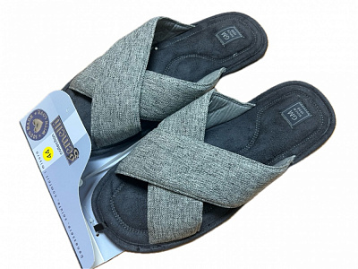 Тапки домашние Gemelli Фаворит р.45 серый