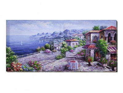 Картина Набережна 55x115 см SvitArt A-331