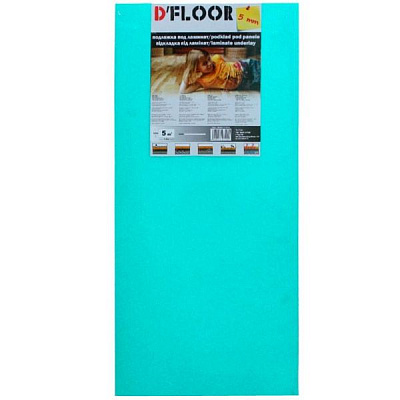 Подложка D'Floor 1000x500x3 мм 