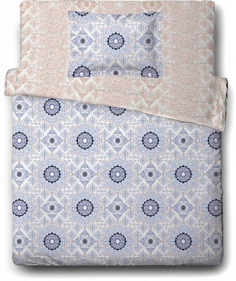 Комплект постельного белья Mural 1.5 разноцветный Ibodo 