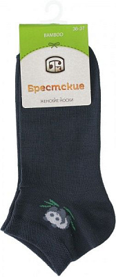 Шкарпетки БЧК Bamboo р. 36-37 темно-сірий 1502