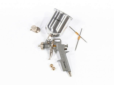 Фарборозпилювач MTX HP 0,6 л + сопла 1.2, 1.5 та 1.8 мм 573149