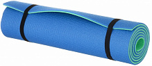 Коврик для йоги и фитнеса Lanor 1800х600х8 мм Оптима Люкс сине-зеленый